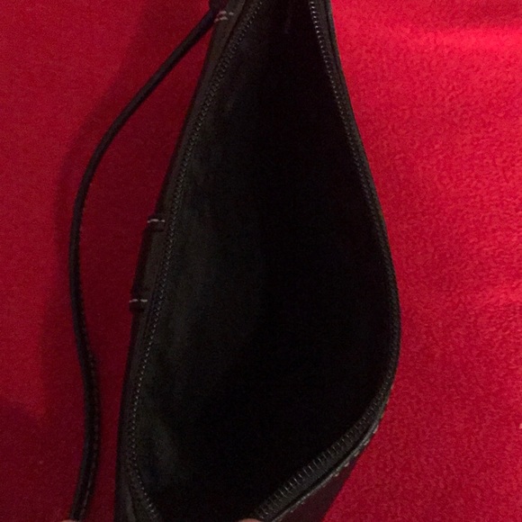 Coach black leather wristlet - Picture 3 of 3